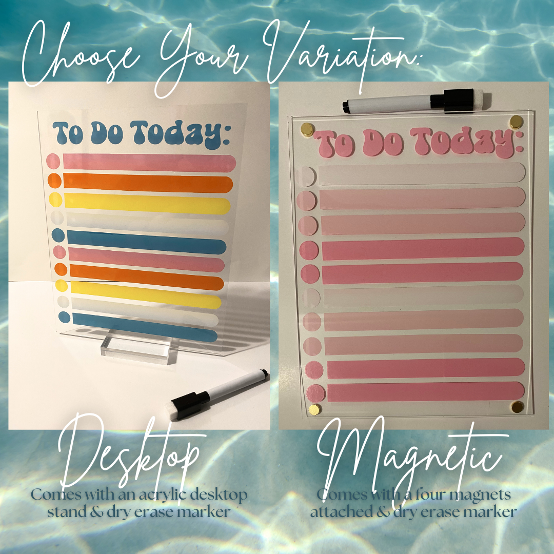 Dry Erase Note Board in "Classic Fantastic: Orange"