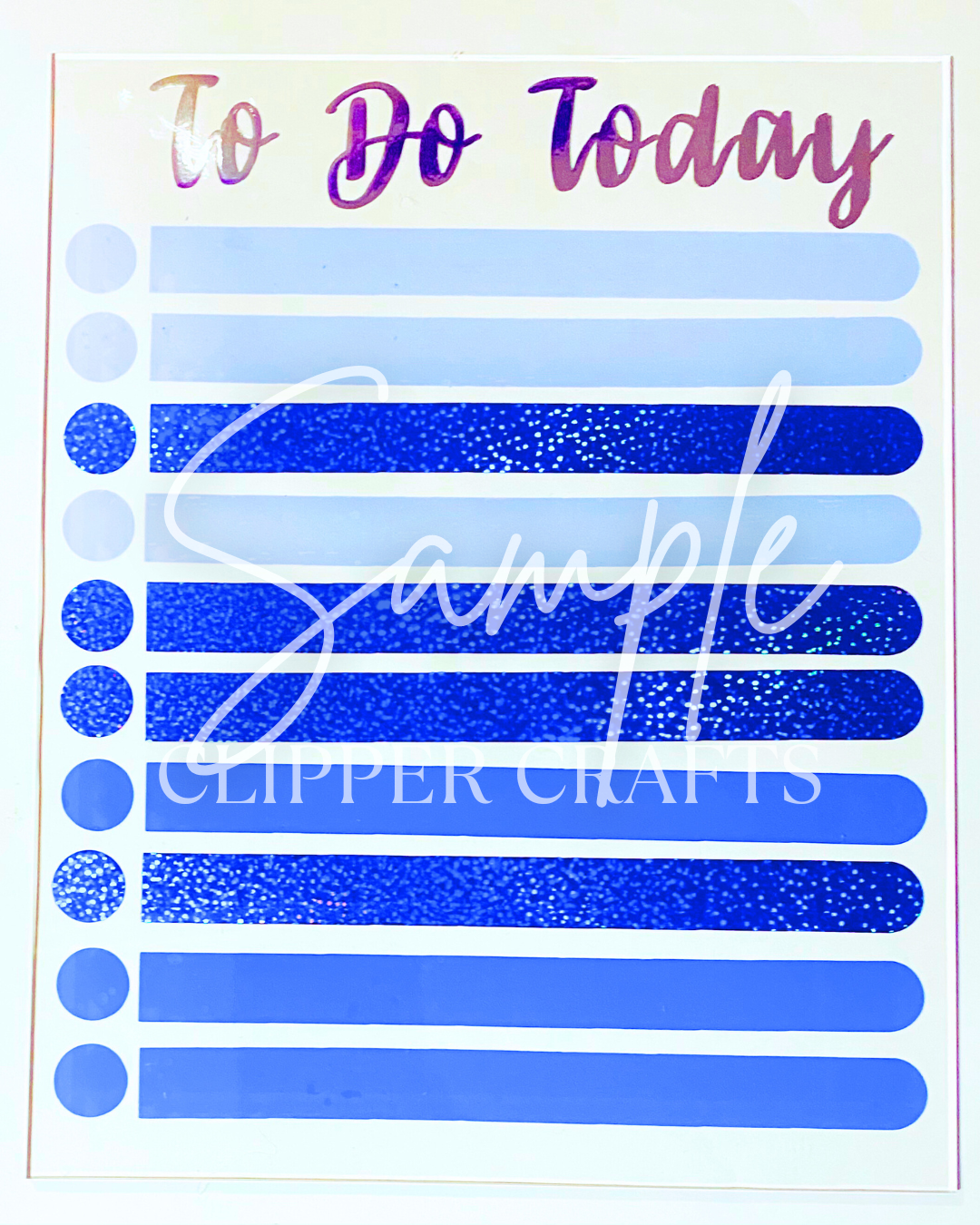 CUSTOM Dry Erase Note Board – Clipper Crafts