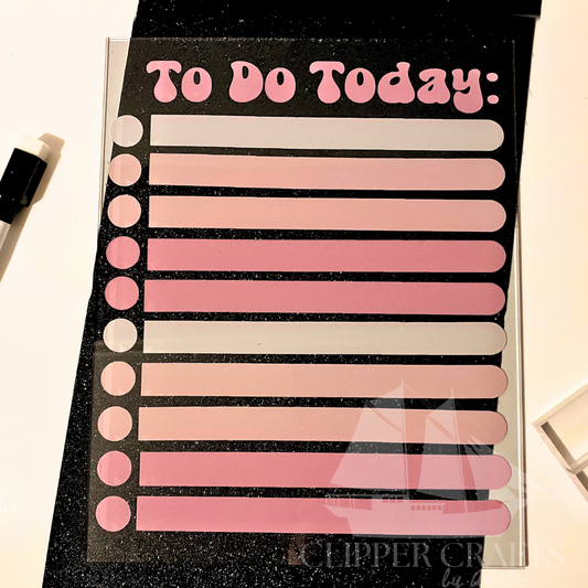 Dry Erase Note Board in "Classic Fantastic: Pink"