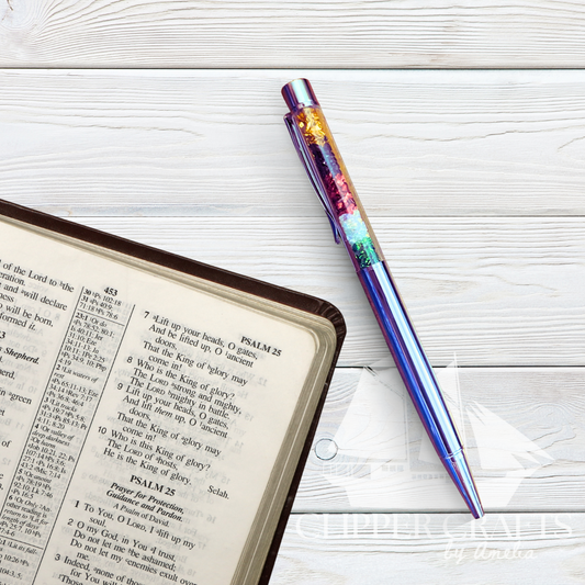 Gospel Colors/ Wordless Book Gift Pen (Silver)